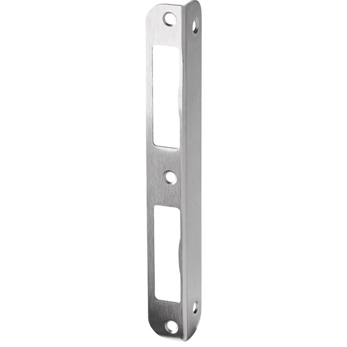 Winkelschließblech Edelstahl Winkel Breite 20 mm x Länge 170 mm rund