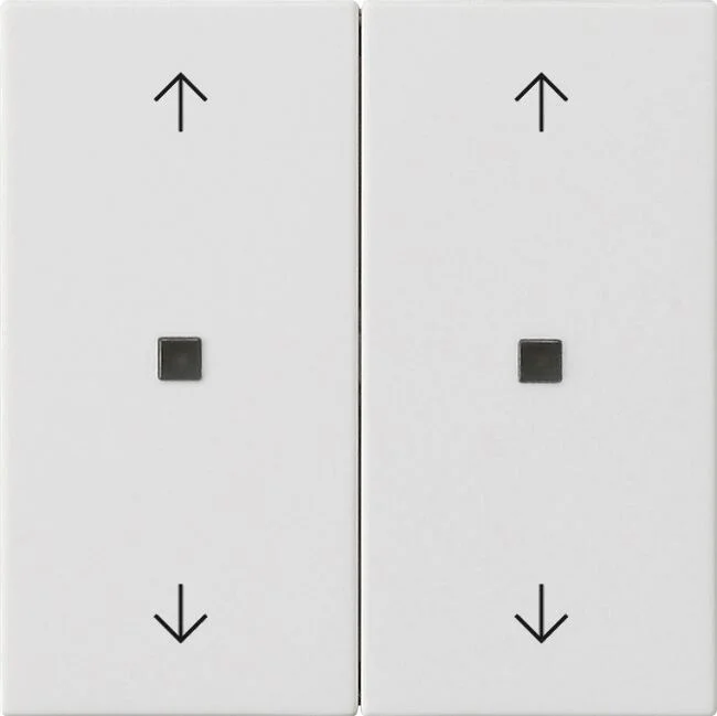 Wippe 2f Pfeile Kontrollf. System 55 Rei nweiß m