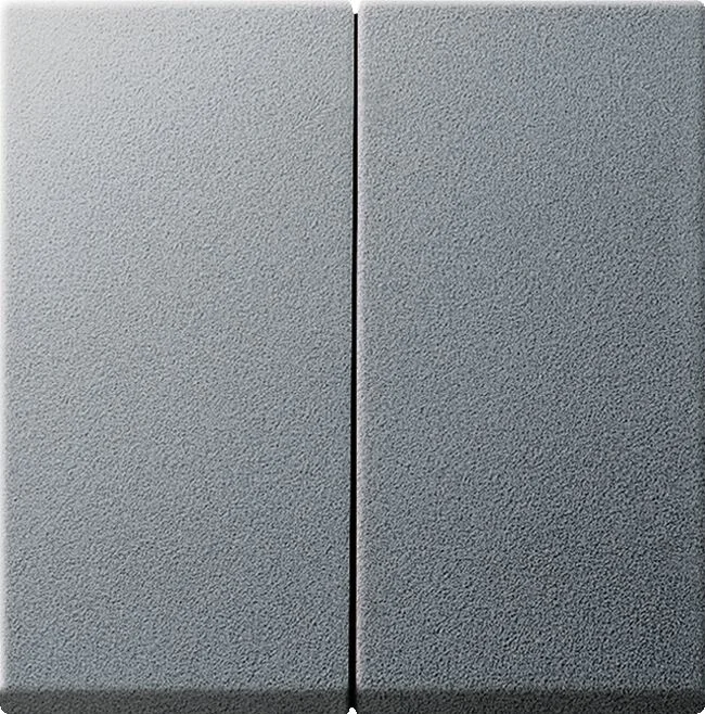 Wippe 2fach System 55 alu