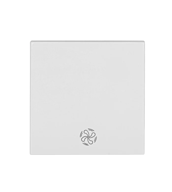 Wippe 50 mit Symbol Lüfter, weiß