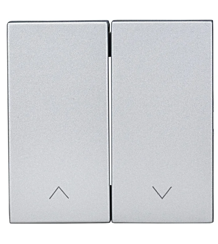 Wippen 50 mit Pfeilsymbolen, Silber