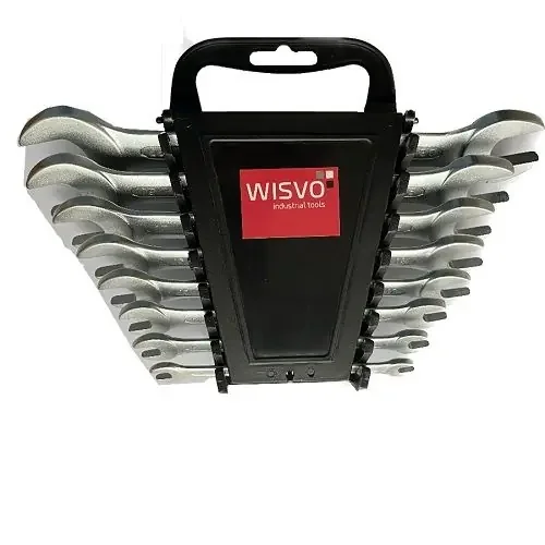 WISVO Doppelgabelschlüssel-Set 6-22mm, 8-TLG. 111/2