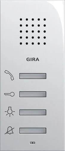 Wohnungsstation AP System 55 reinweiß glänzend