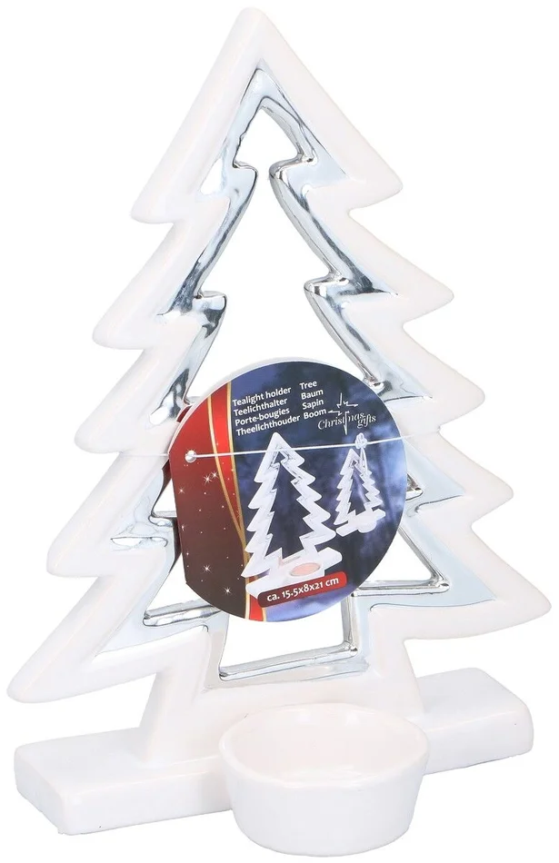 X-Mas Teelichthalter, 21 cm