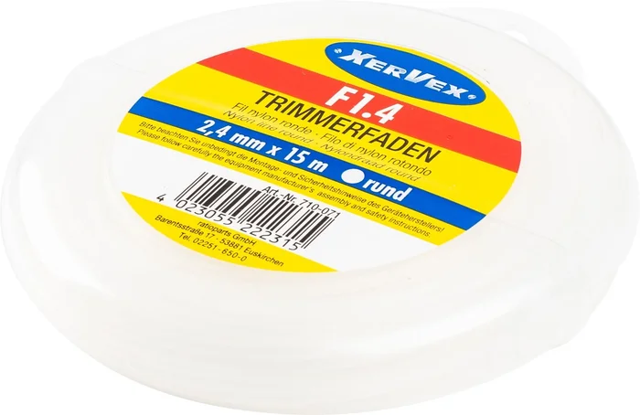 XERVEX Nylonfaden, 2,4mm x 15m, F1.4