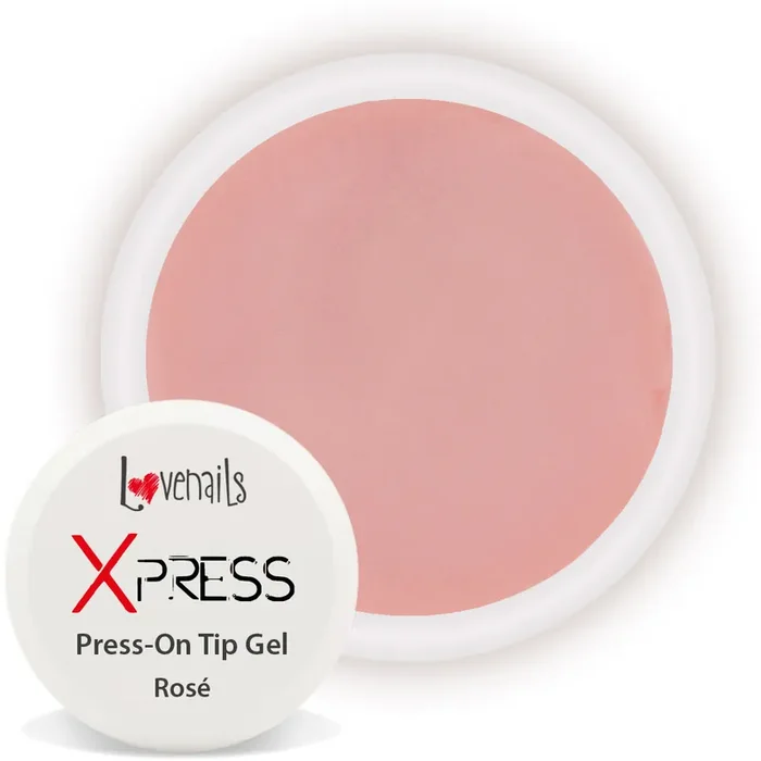 Xpress – Press-On Tip Glue Gel Rosé