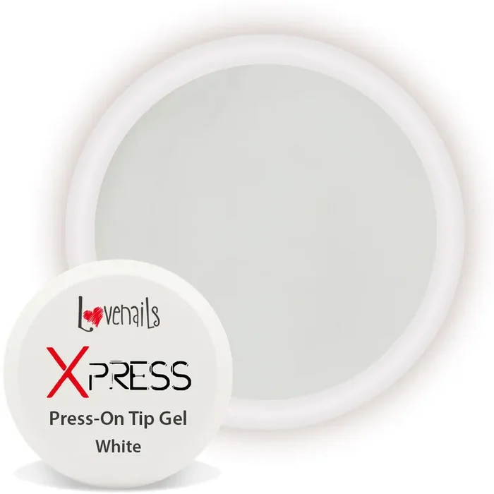 Xpress – Press-On Tip Glue Gel White