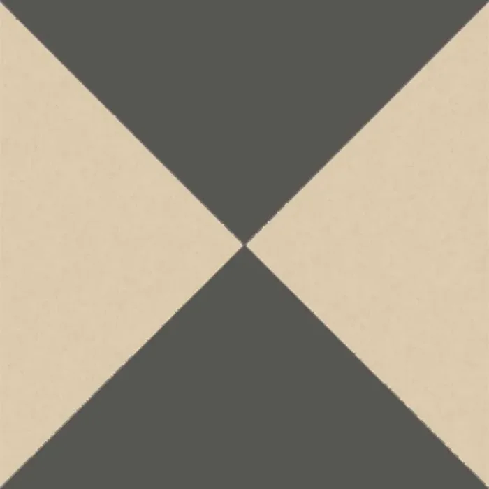 Zahna Alt Bernburg Weiss/Anthrazit Uni Matt Dekorfliese 17×17 Art.-Nr. 111177791.1615