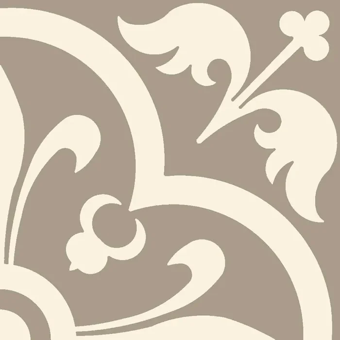 Zahna Alt Brandenburg Hellgrau/Weiss Matt Dekorfliese 17×17 Art.-Nr. 111177971.1716