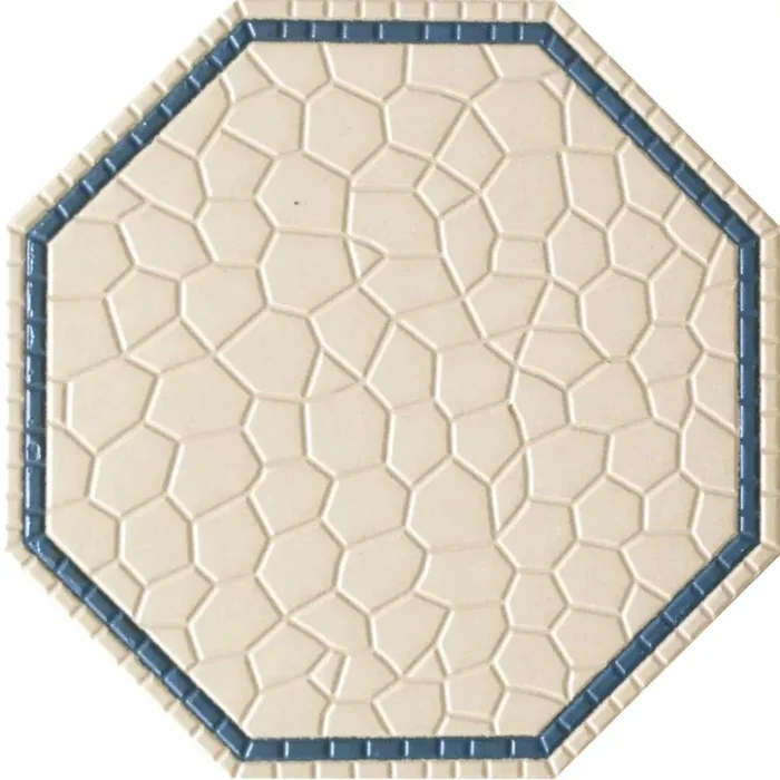 Zahna Alt Görlitz Weiss/Blau Uni Matt Dekorfliese 17×17/1,1 Art.-Nr. 111177761.1609