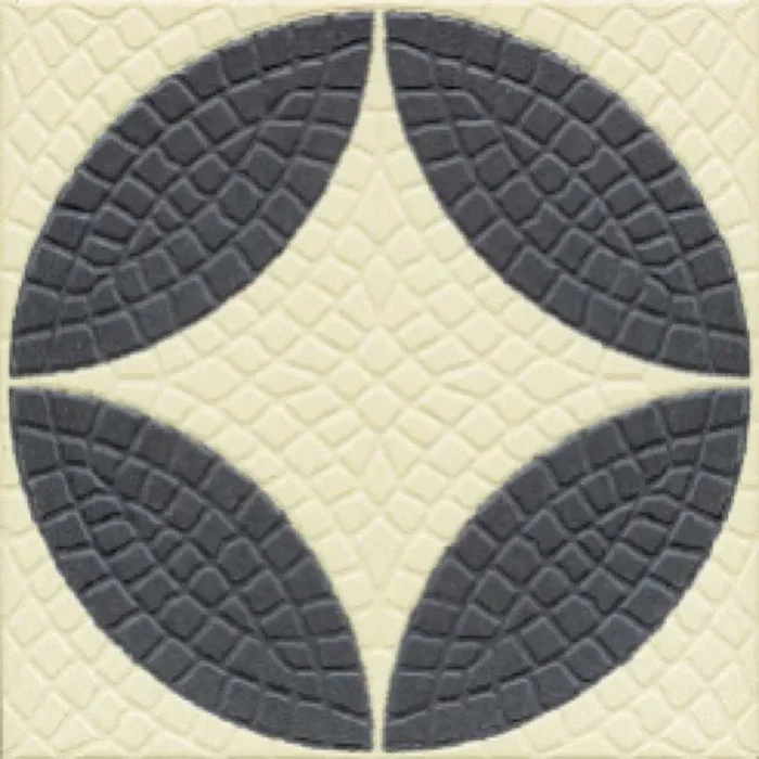 Zahna Alt Naumburg Weiss Schwarz Uni Matt Fliese 17×17/1,1 Art.-Nr. 111171731.1602