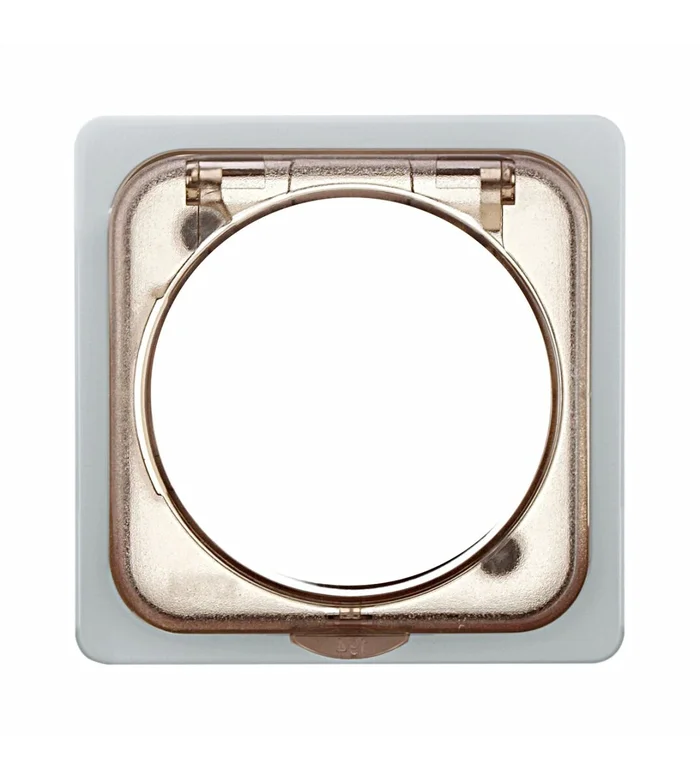 Zentralplatte für Tag-/Wochen-Zeitschaltuhr, reinweiß