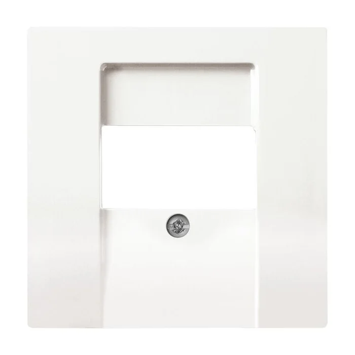 Zentralscheibe TAE, UAE, USB div. Flächenprogramme, studioweiß