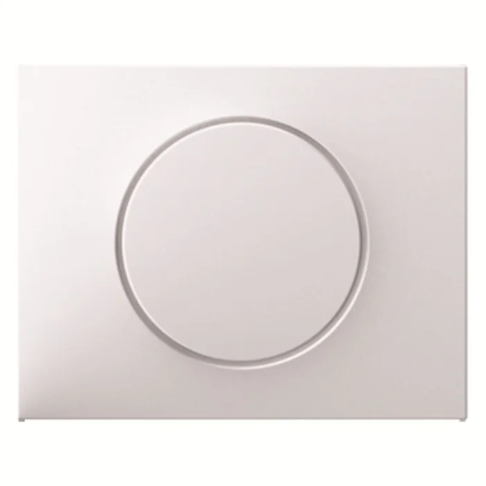 Zentralstück mit Regulierknopf für Drehd immer K.1 polarweiß, glänzend