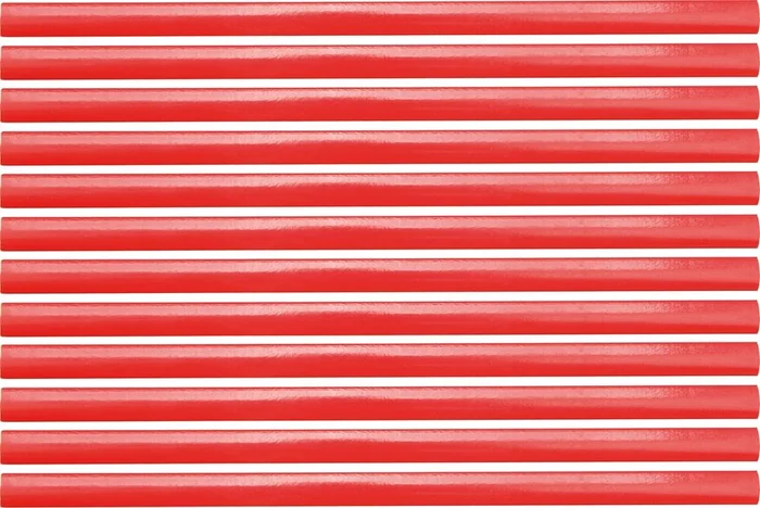 Zimmermannbleistift-Set, 18 cm, 12-tlg.