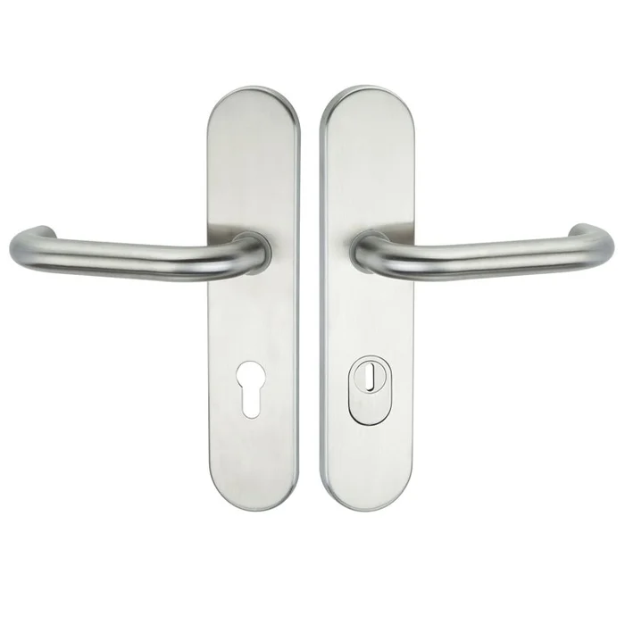 ZT-EN2-Schutz-Drückergarnitur 1801 BASIC 01, mit Kernziehschutz, für Wohnungseingangstür