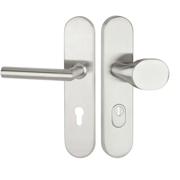 ZT-EN2-Schutz-Wechselgarnitur 1802 BASIC 02, mit Kernziehschutz, für Wohnungseingangstür