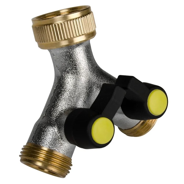 Zweiwegeverteiler Gelia G20 mit Kugelhähnen