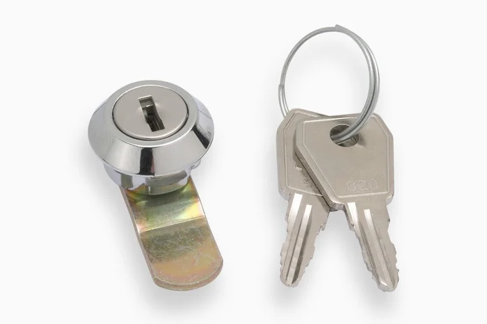 Zylinderschloss 18 mm, vernickelt